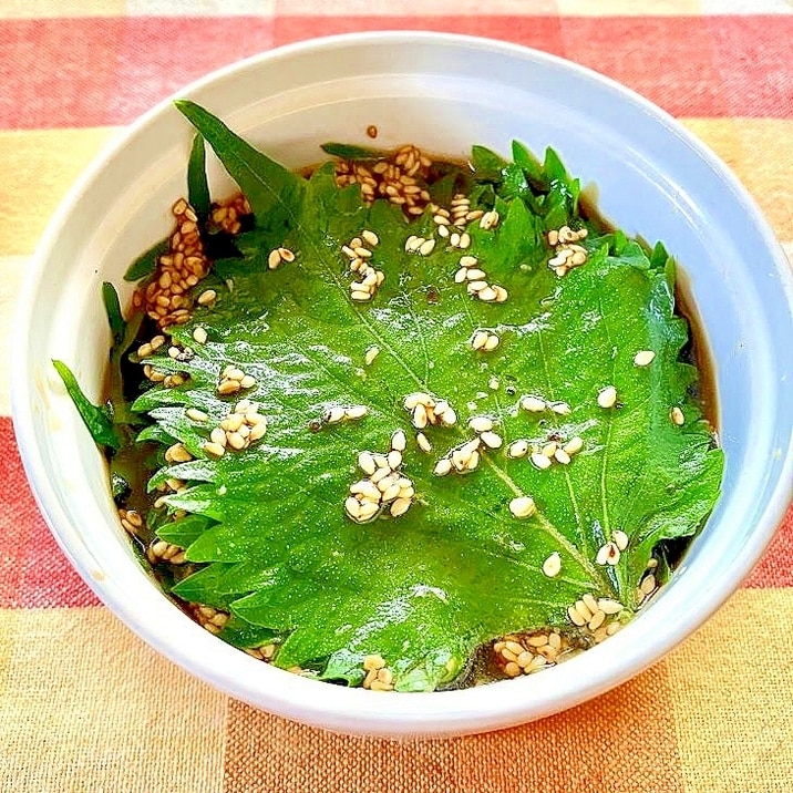 箸が止まらないご飯泥棒!「大葉の醤油漬け」